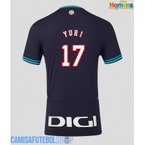 Camisa de time de futebol Athletic Bilbao Yuri Berchiche #17 Replicas 2º Equipamento 2025-26 Manga Curta